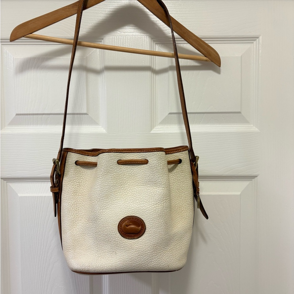 Vintage Dooney & Burke Bucket Purse Pebble Grain